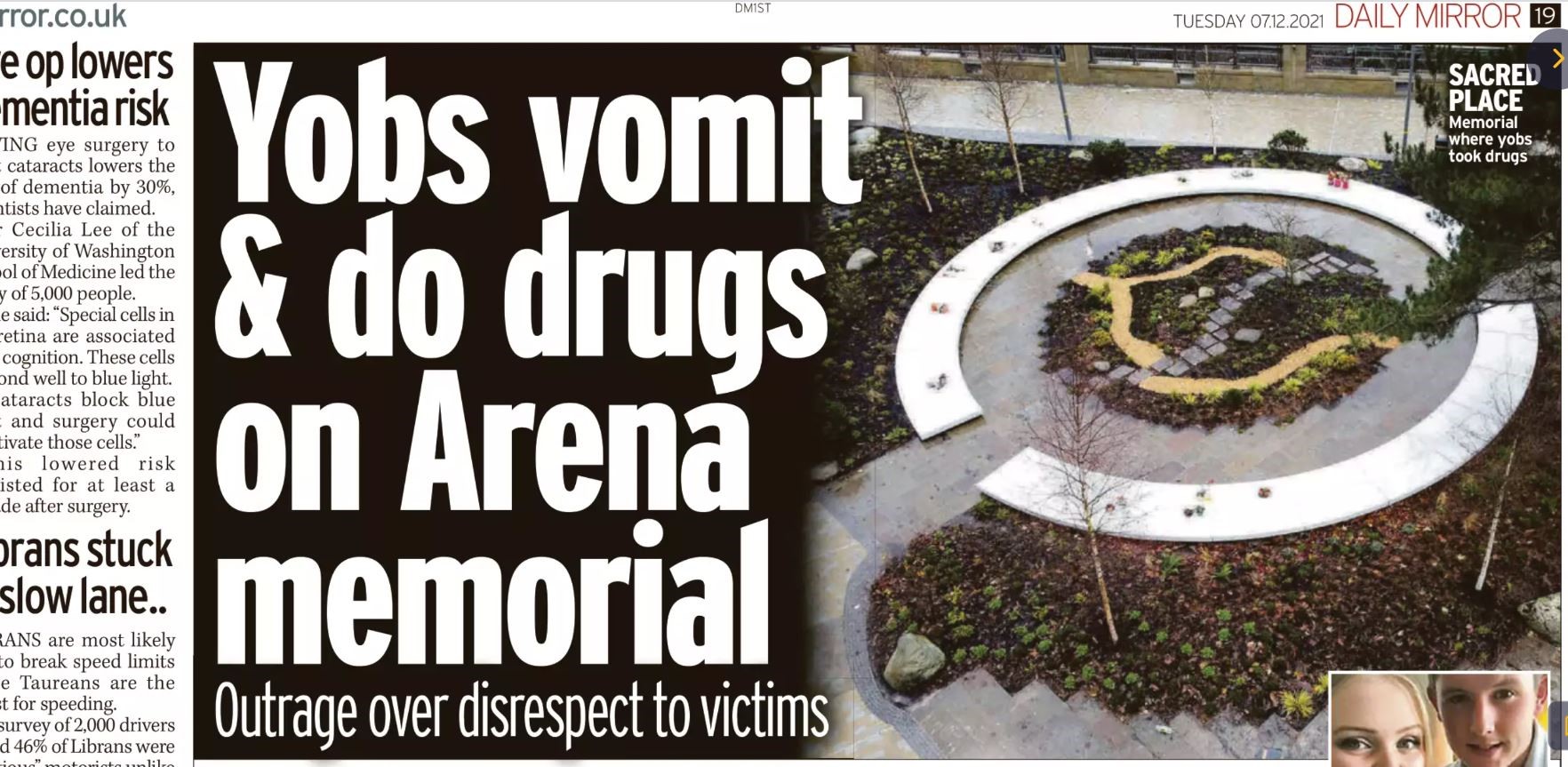 Manchester Arena memorial